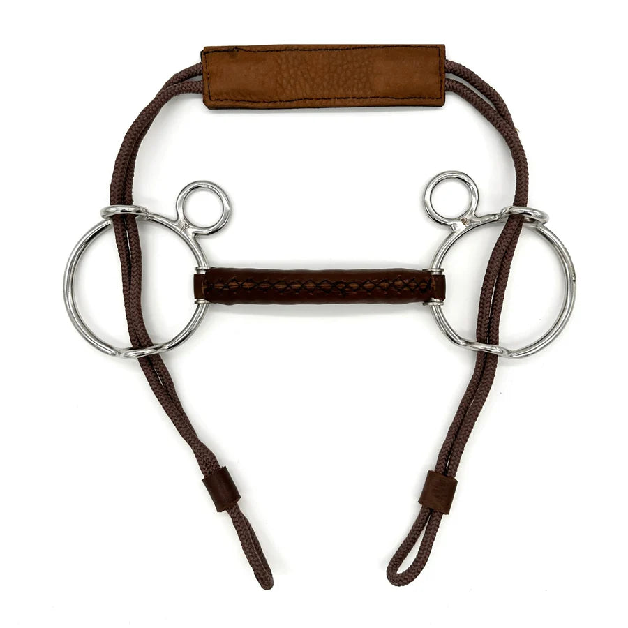 AJR Leather Curb Gag