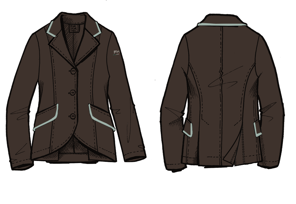 FH Cecilia Girls Custom Show Jacket