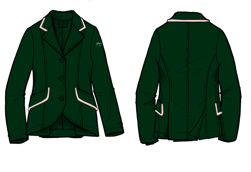FH Cecilia Girls Custom Show Jacket