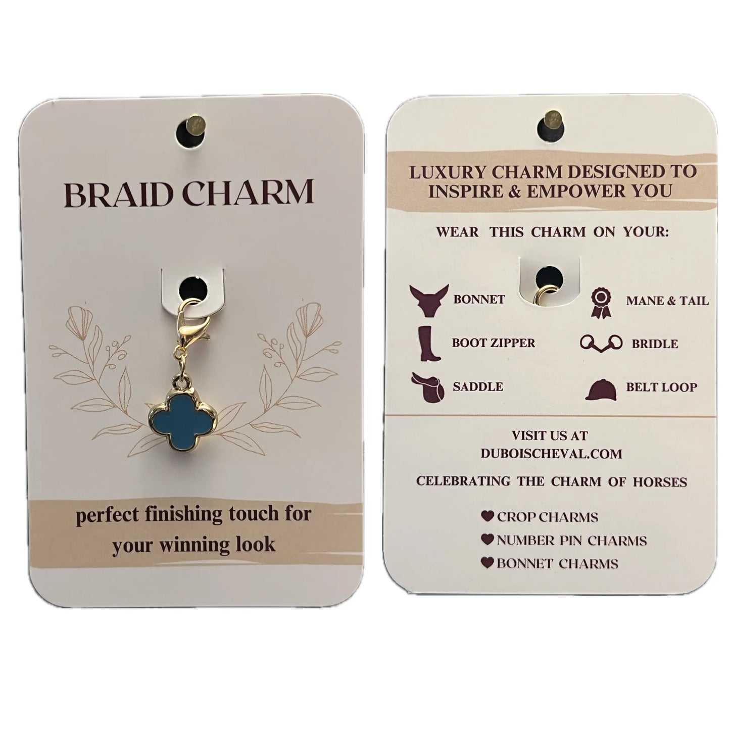 DC Braid Charm