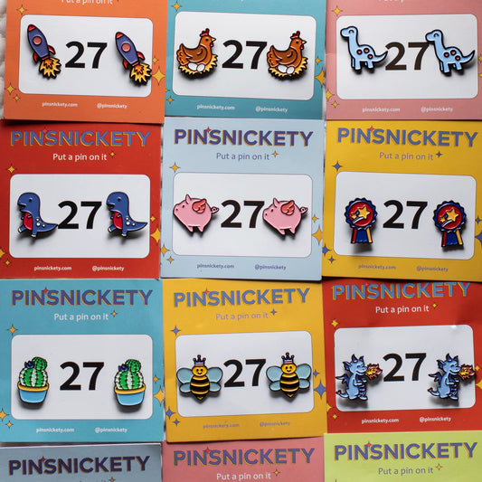 Pinsnickety Number Pins