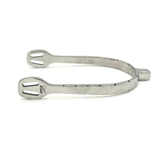 AJR Stainless Steel Square End Spur (Block Design)
