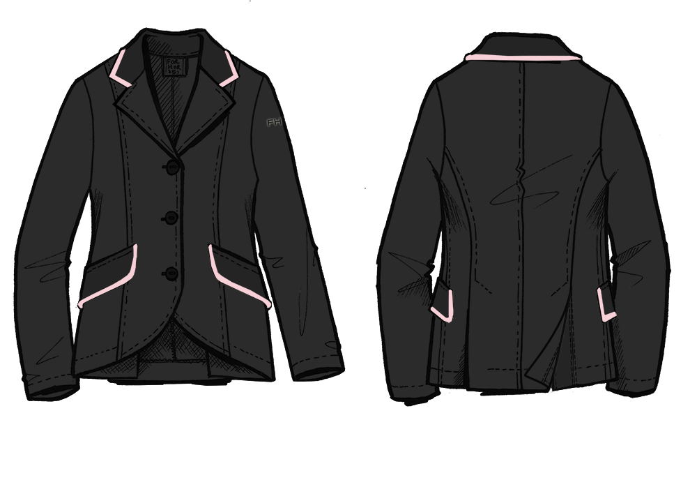 FH Cecilia Girls Custom Show Jacket